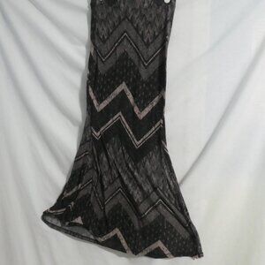 STREETWEAR SOCIETY | small | Slip On Zig Zag Patterned Skirt